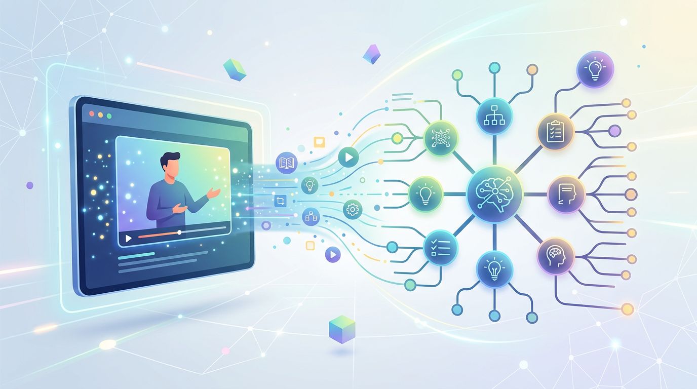 Video-to-Mindmap: AI alapú vizuális tanulás mérnököknek