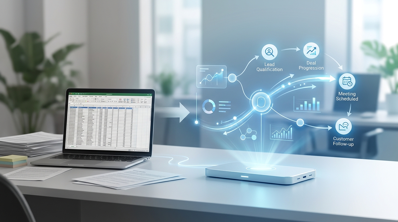 Autonóm értékesítési ágensek: CRM automatizáció