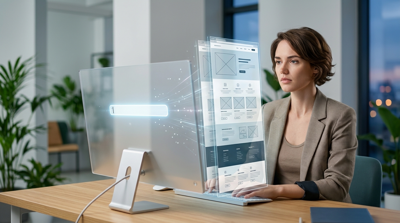 Weboldal készítés AI-val: Van jövője a 0 tudásnak?