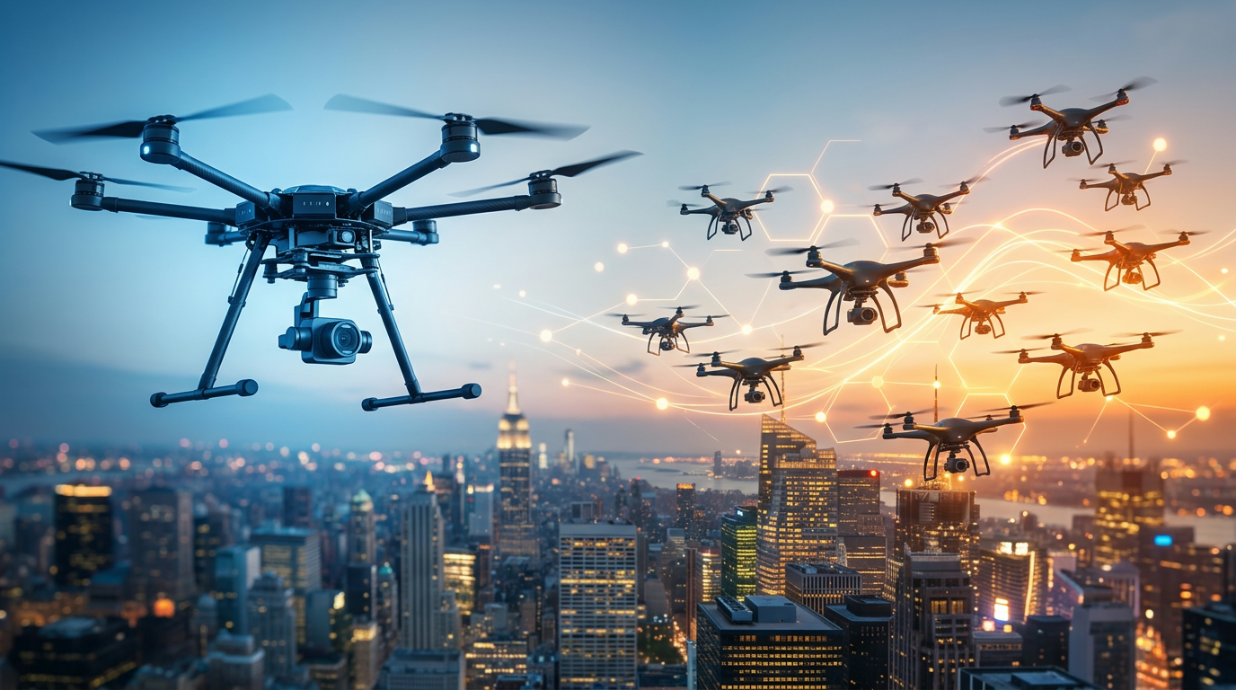 Swarm AI és drónrajok: Miért a szoftver a döntő tényező?