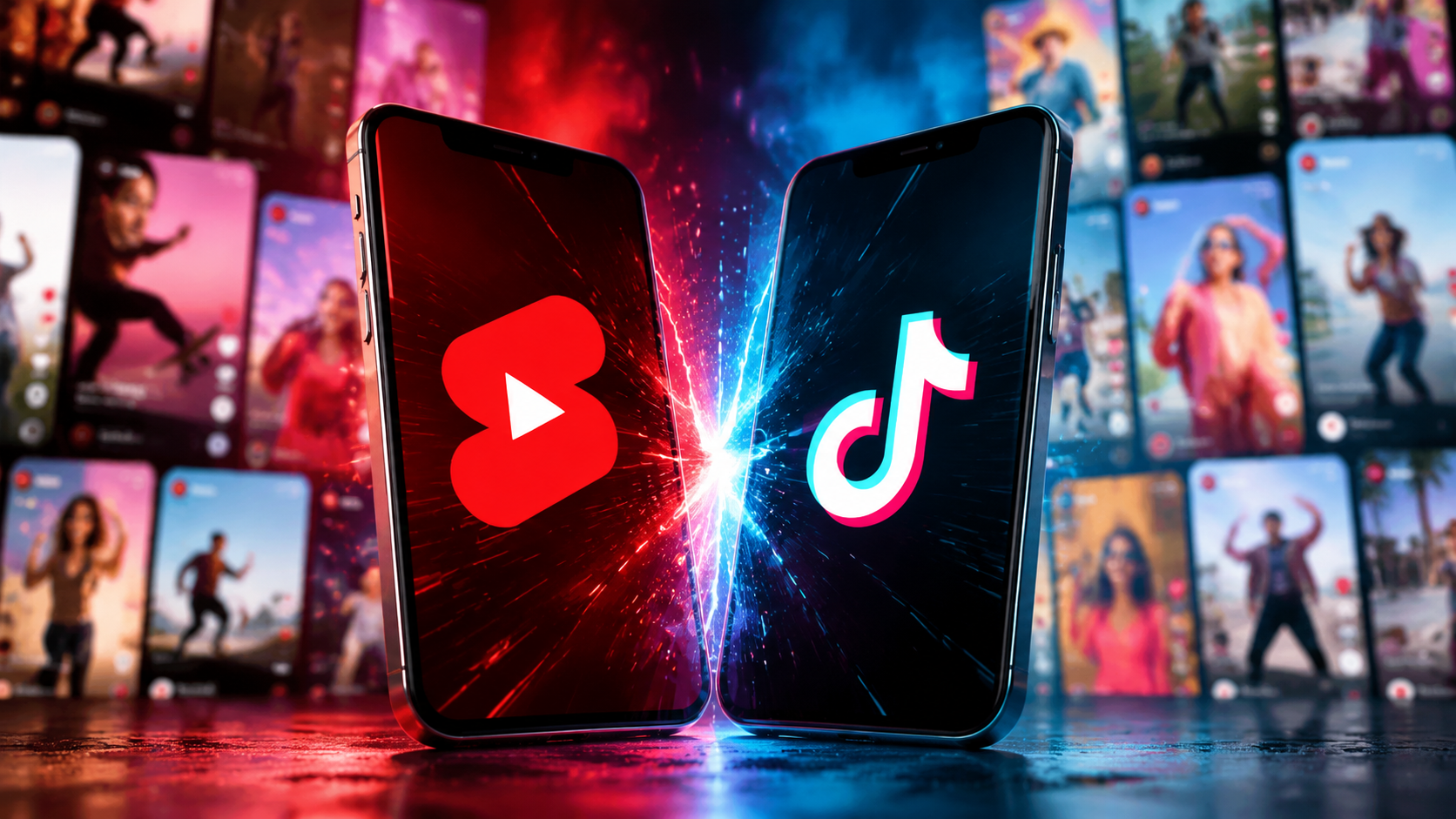 YouTube Shorts vs. TikTok: Stratégia a nézettséghez